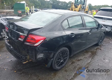 2014 Honda Civic Lx z USA, uszkodzony, nr VIN 2HGFB2F52EH517565